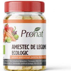 Amestec de legume bio adaos universal pentru mancaruri, 180g Pronat