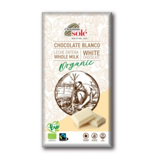 Ciocolata alba bio&fair, 90g Chocolates Sole