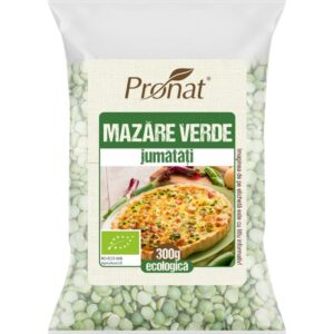 Mazare verde bio, jumatati, 300g Pronat