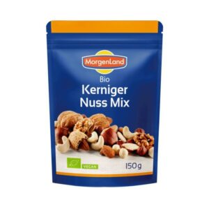 Mix bio de nuci, alune, migdale si caju, 150g Morgenland