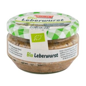 Pate bio cu ficat de porc, 160g