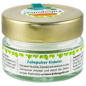 Pulbere pentru dantura cu plante, 30g Birkengold