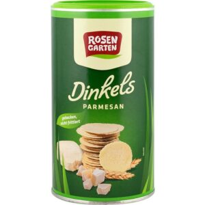 Saratele bio din grau spelta cu parmezan, 100g Rosen Garten