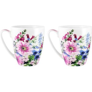 Set doua cani de portelan (350ml) in cutie cadou Pronat