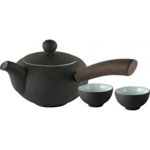 Set Rehu pentru ceai cu ceainic si doua cesti (200ml) in cutie de cadou Pronat