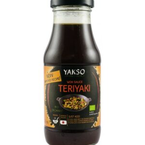 Sos bio pentru wok Teriyaki, 240ml Yakso