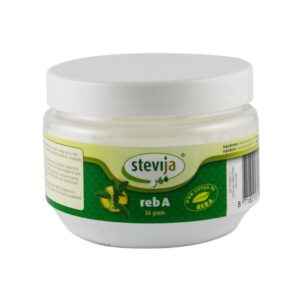 Stevija Reb A Indulcitor pudra din stevie, foarte concentrat, 50g
