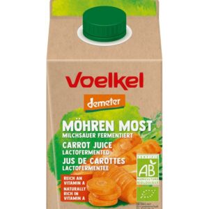 Suc Bio de morcovi lactofermentat, 0.5 l VOELKEL