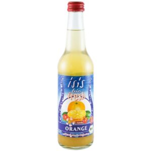 Suc carbogazos bio din portocale si acerola, 330ml Isis