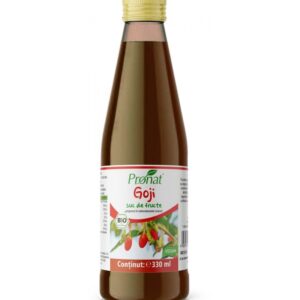 Suc de goji 100%, bio, 330ml Medicura