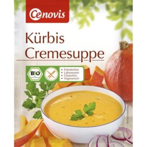 Supa crema bio de dovleac, 40g cenovis