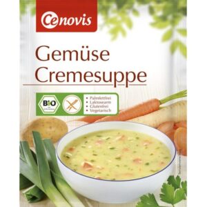 Supa crema bio de legume, 64g cenovis