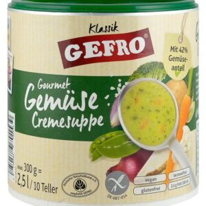 Supa crema de legume gourmet, 300g Gefro