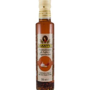 Ulei de masline extravirgin aromat cu usturoi si chili, 250 ml Olio Dante
