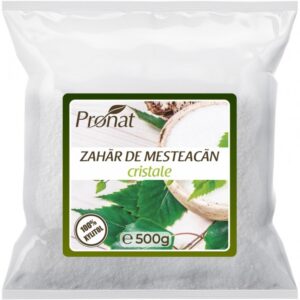 Zahar de mesteacan cristale, 100% xylitol, 500g Pronat