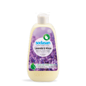Detergent lichid pentru vase cu lavanda si menta ecologic 500ml Sodasan