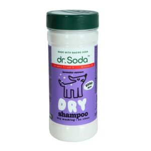 Sampon uscat pentru caini cu bicarbonat de sodiu si extract de lavanda  350g  Dr.Soda