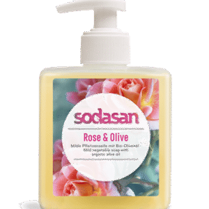Sapun lichid cu trandafir si masline ecologic 300ml Sodasan