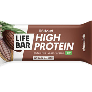 Baton proteic cu ciocolata bio 40g Lifebar