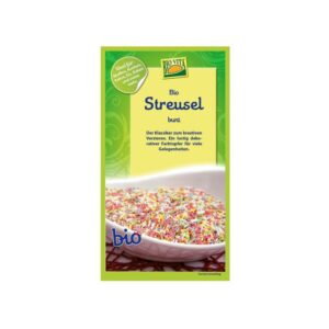 Ornamente bio colorate pentru prajituri, 60g Biovita